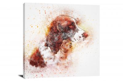 Side View of Dog, 2018 - Canvas Wrap