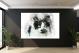 Black and White Cat With Yellow Eyes, 2017 - Canvas Wrap2