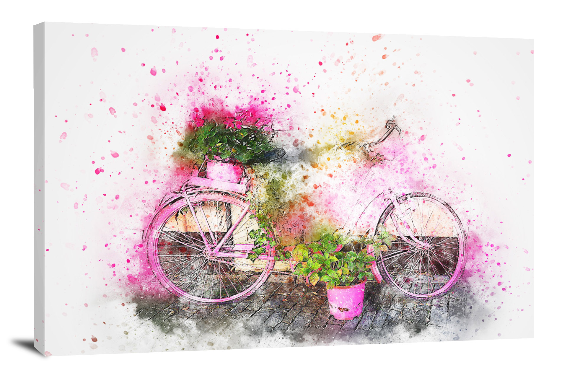 pink bike wrap