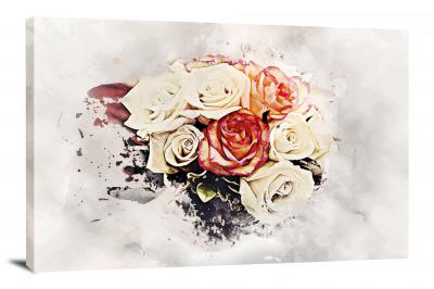 Bundle of Roses, 2016 - Canvas Wrap