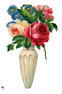 Flower Vase, 2016 - Canvas Wrap