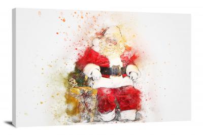 Santa Claus, 2017 - Canvas Wrap