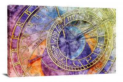 Colorful Clock, 2020 - Canvas Wrap