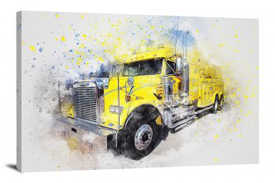 CW8119-transportation-big-yellow-truck-00