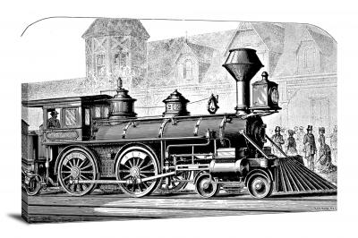 CW8126-transportation-black-train-00