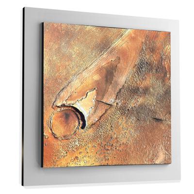 Athabasca Valles, Mars 3D Raised-relief Marscape Decor