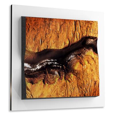 Gale Crater Canyon, Mars 3D Raised-relief Marscape Decor