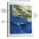 Channel Islands National Park 3D Raised Relief Satellite Map2