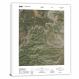 Bryce Canyon National Park, 2020, Bryce Point, USGS Satellite Current Map Canvas Wrap