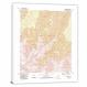 Grand Canyon National Park, Shiva Temple, 1988 USGS Historical Map Canvas Wrap