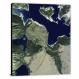 Grand Teton-Jenny Lake, 2021, Satellite Map Canvas Wrap