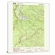 Yellowstone National Park-Old Faithful, 1986, USGS Historical Map Canvas Wrap