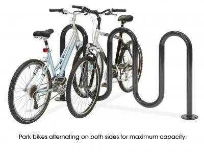 wave bike rack